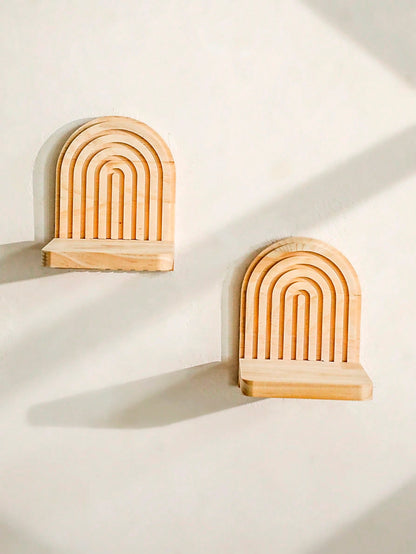 arch floating wall shelf - photo 5