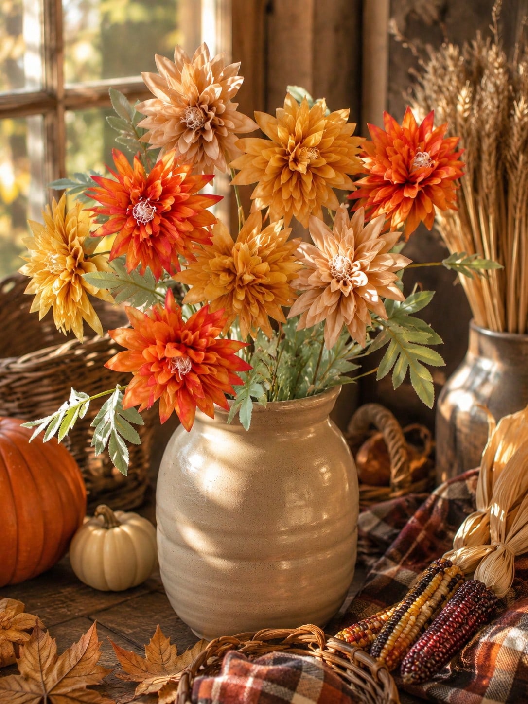artificial dahlia stem fall - photo 5