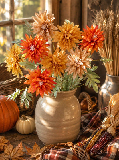 artificial dahlia stem fall - photo 5