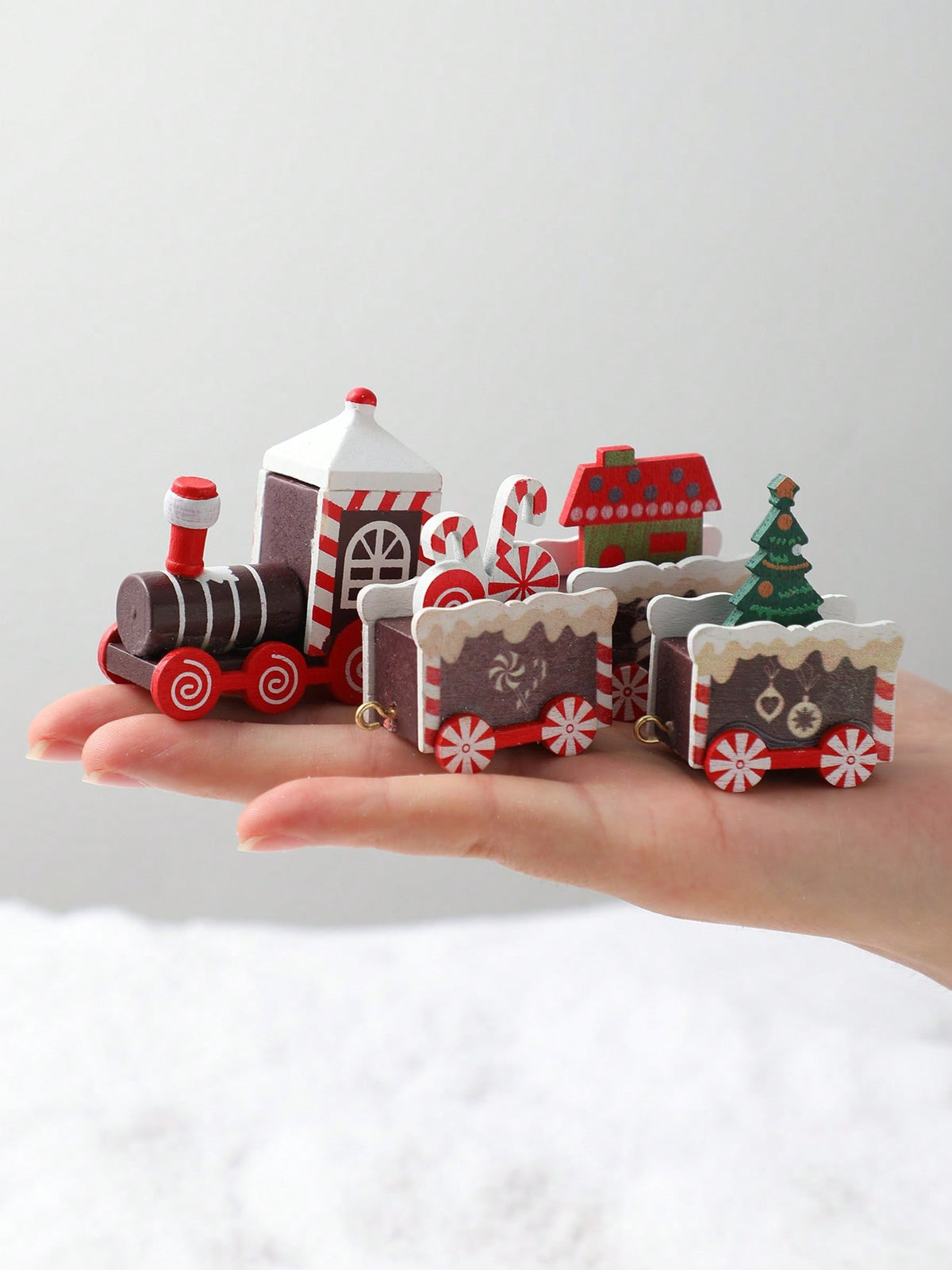 gingerbread Christmas train decor - photo 5