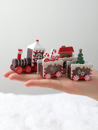 gingerbread Christmas train decor - photo 5
