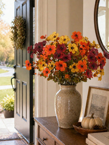 fall artificial wildflower bush - photo 5