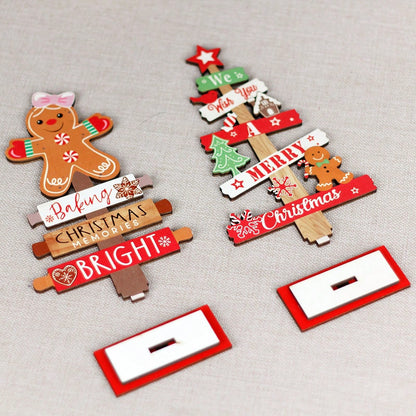 gingerbread tabletop sign - photo 6