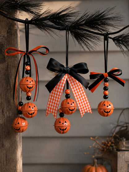 jack-o-lantern bell hanger - photo 4