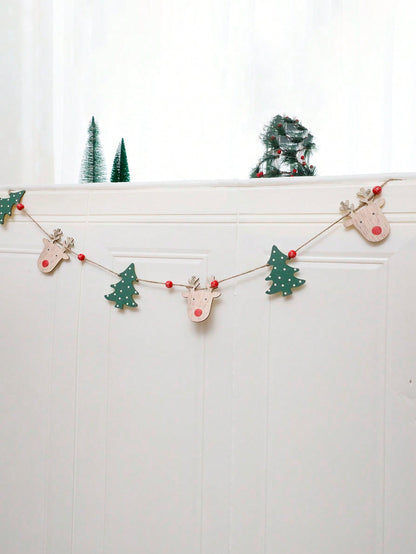 reindeer Christmas tree garland - photo 6
