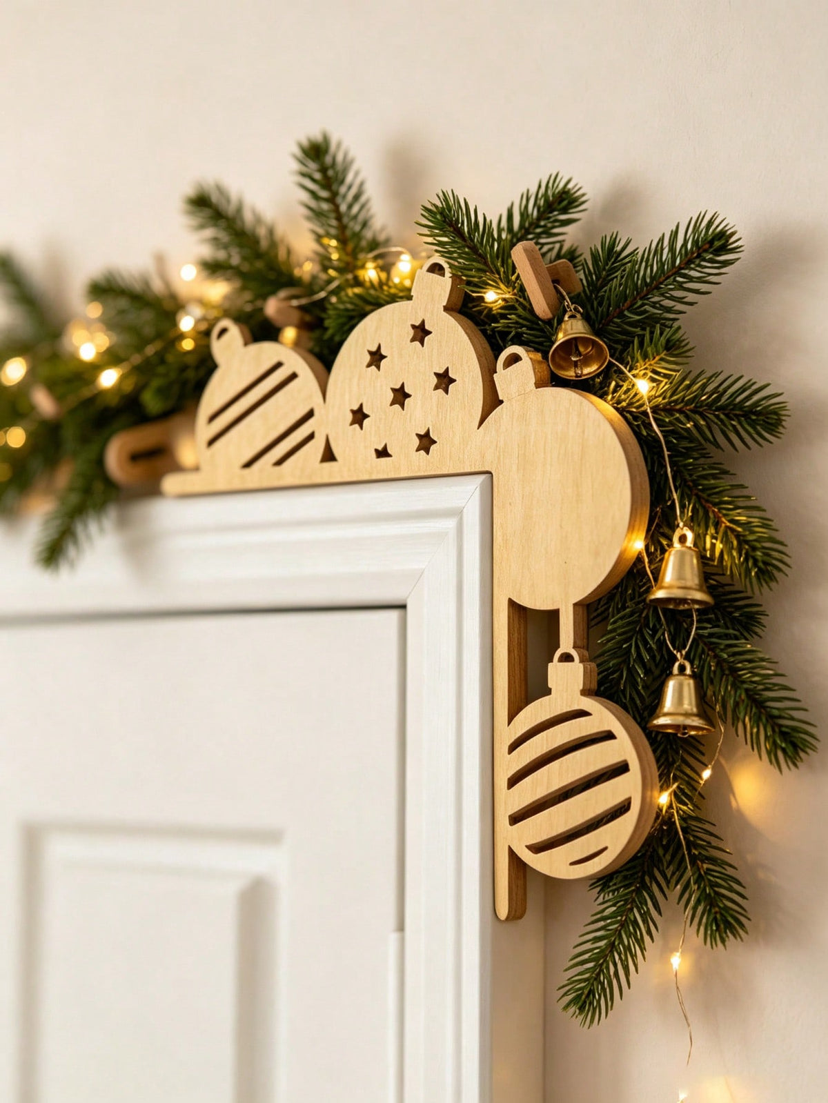 Christmas ornament door corner decor - photo 5
