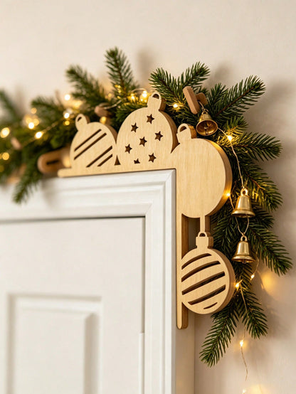 Christmas ornament door corner decor - photo 5