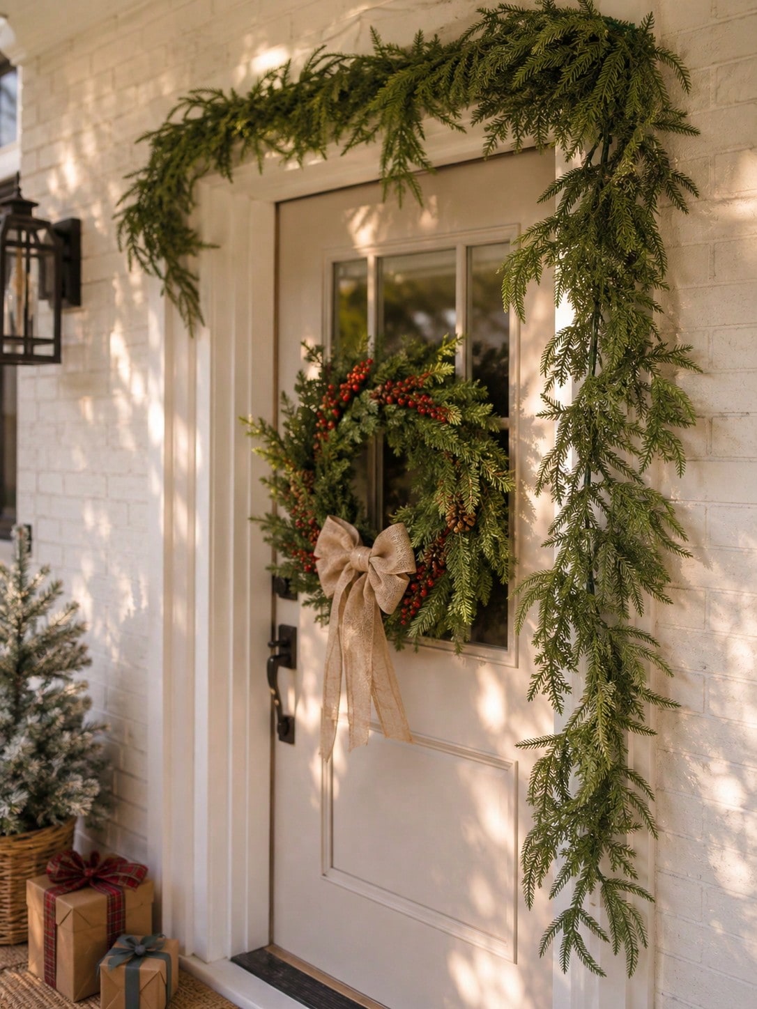 realistic pine garland - photo 6