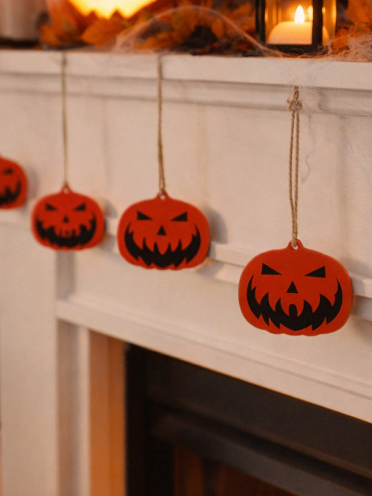 jack-o-lantern hanging ornaments - photo 6