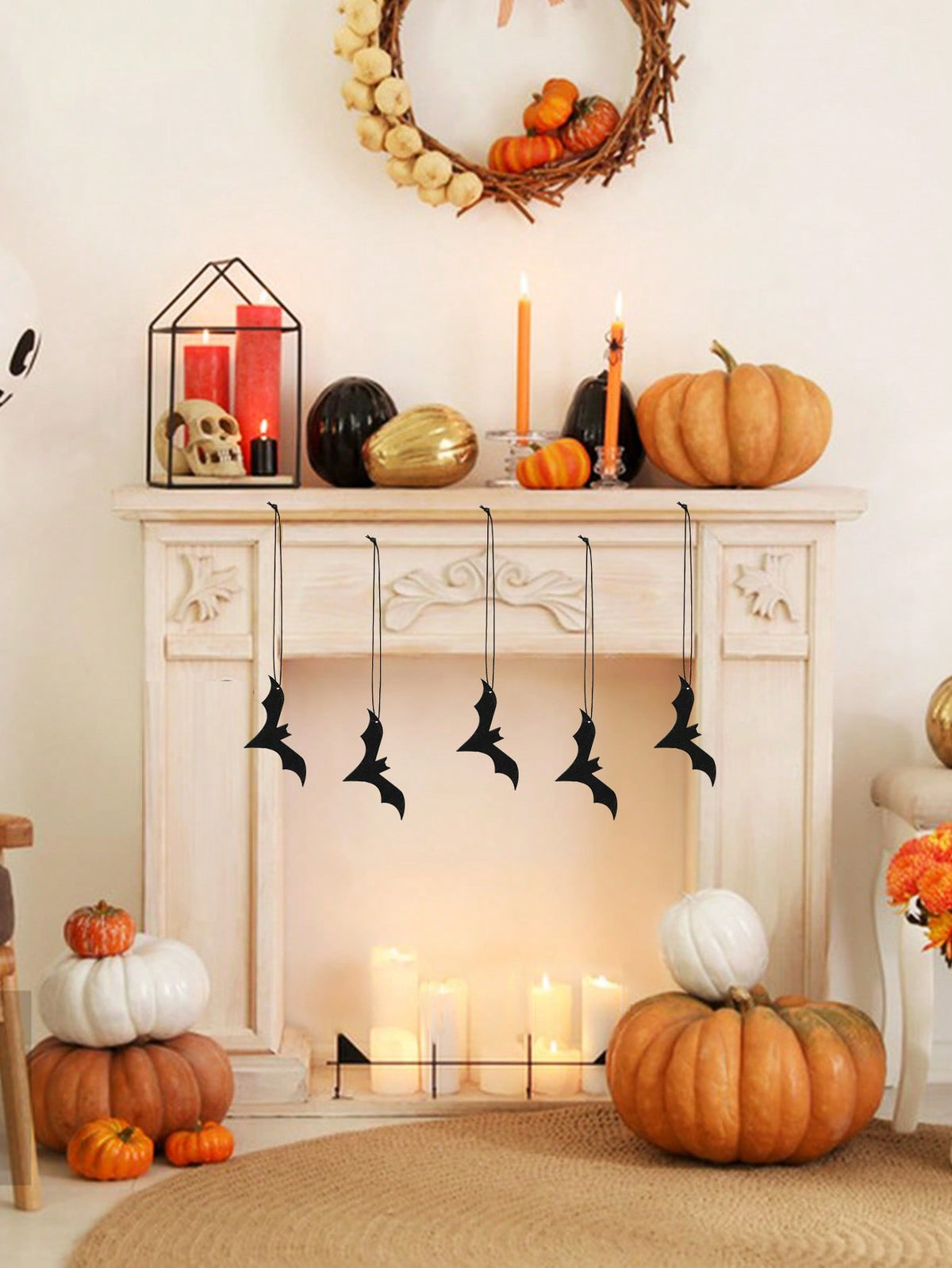 black bat hanging decorations - photo 5