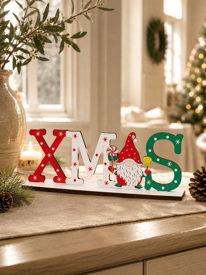 Christmas letter tabletop sign - photo 6