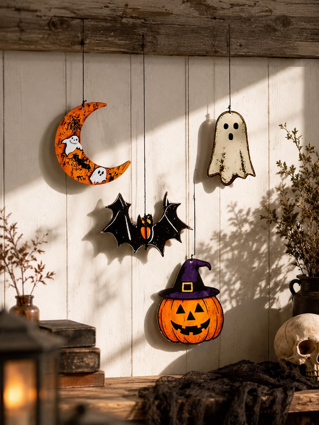 bat ghost pumpkin Halloween mobile - photo 6