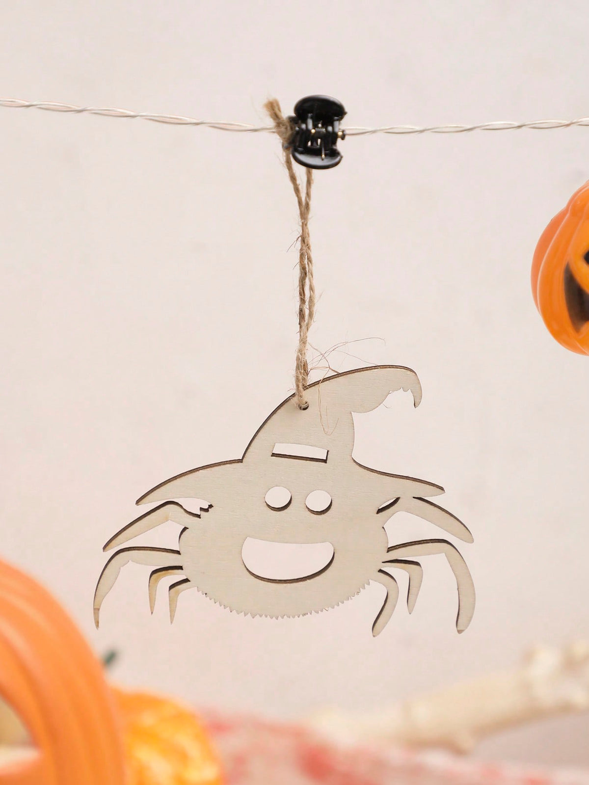 ghost pumpkin Halloween garland cutouts - photo 6