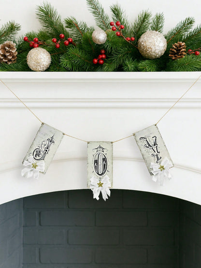 vintage joy Christmas banner - photo 5