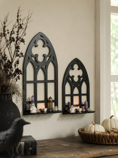 gothic cathedral window shelf - photo 6