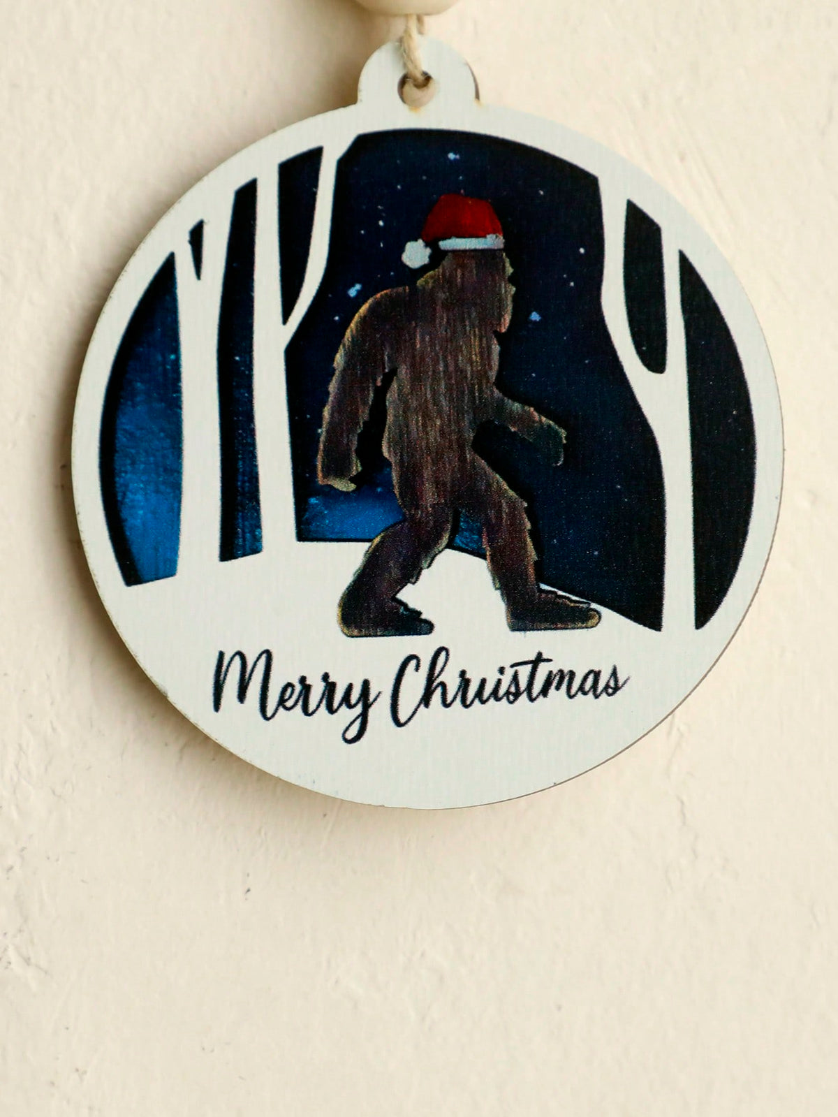 Bigfoot Christmas ornament - photo 6