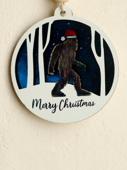Bigfoot Christmas ornament - photo 6