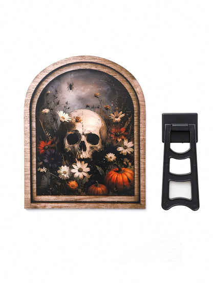 skull wildflower arch sign - photo 6