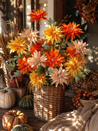 artificial dahlia stem fall - photo 6