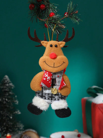 plush reindeer Christmas ornament - photo 6