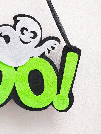 boo Halloween door sign - photo 6