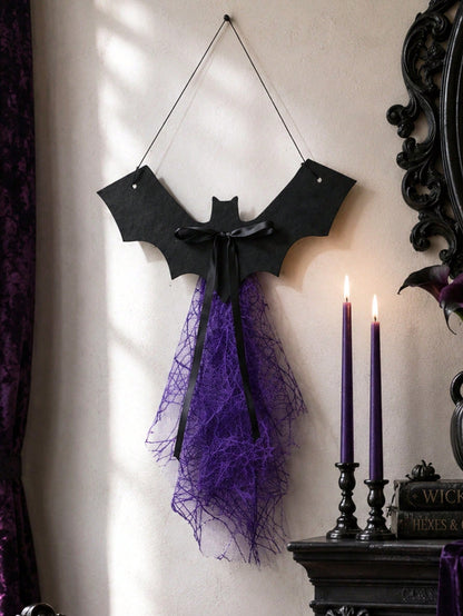 bat door hanger purple tulle - photo 6