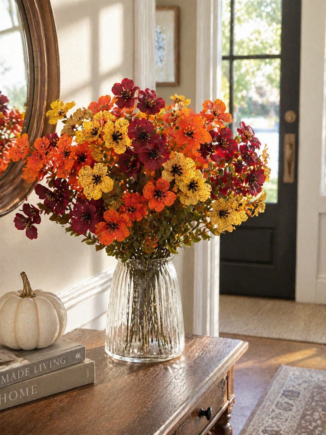 fall artificial wildflower bush - photo 6