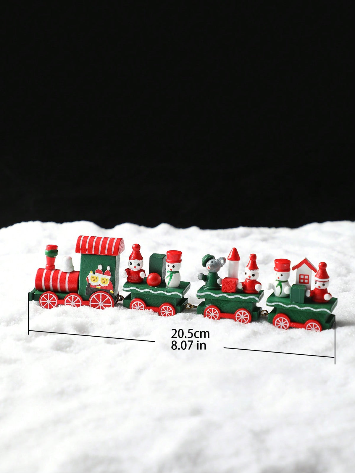 Christmas train elf snowman decor - photo 7