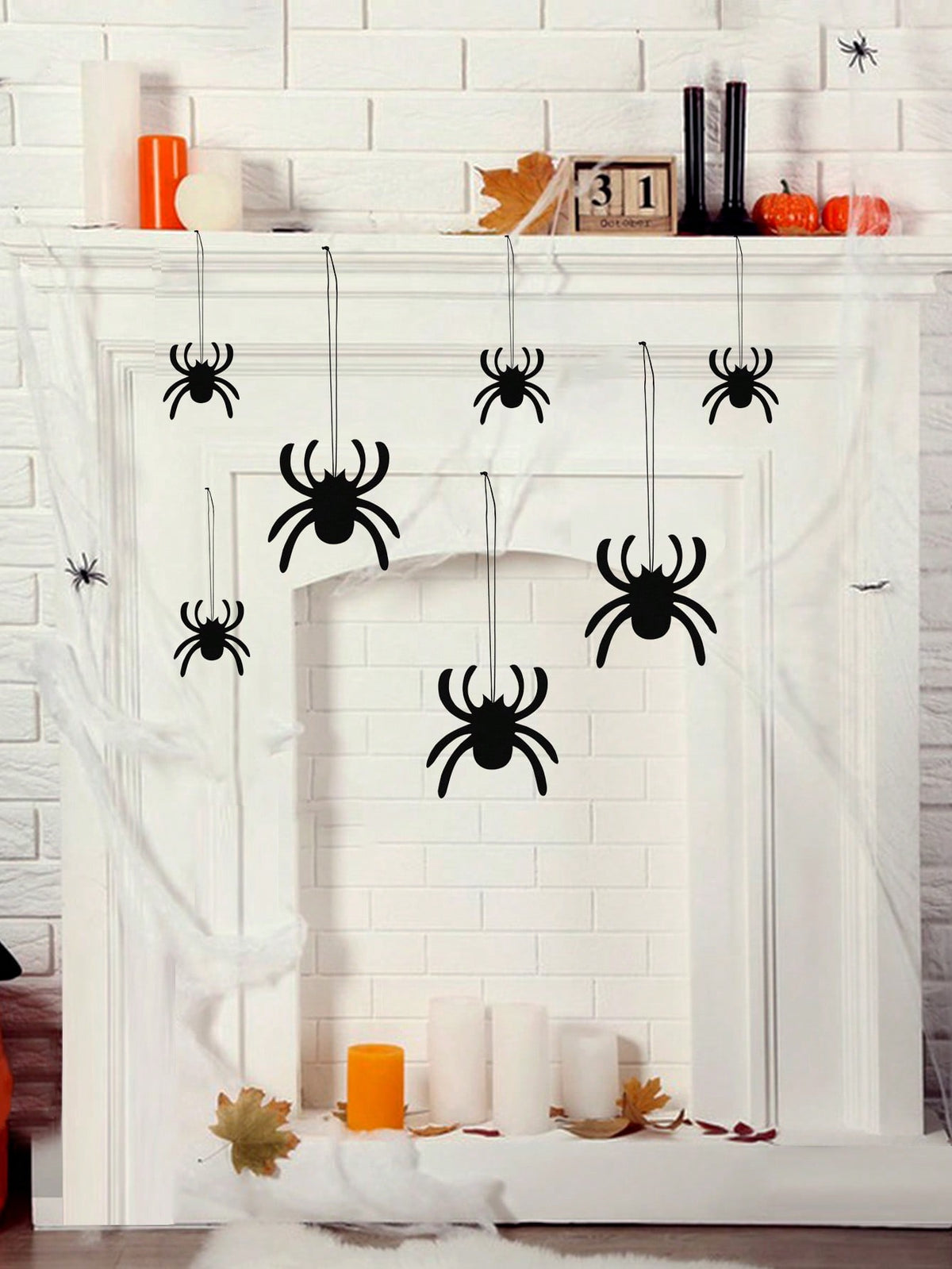 black spider hanging decorations - photo 6