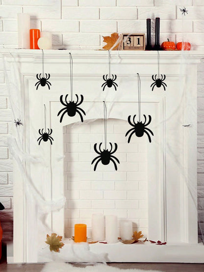 black spider hanging decorations - photo 6
