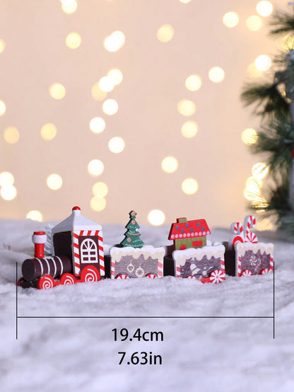gingerbread Christmas train decor - photo 6