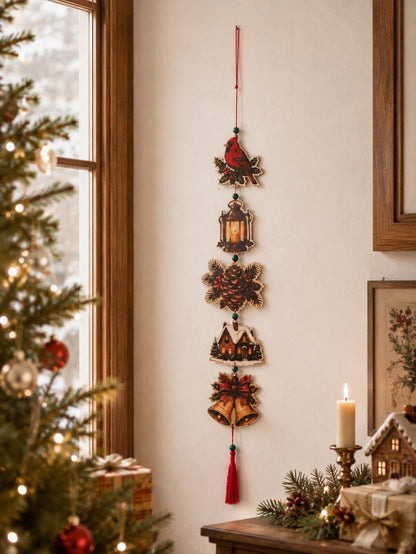 cardinal lantern Christmas hanging decor - photo 7