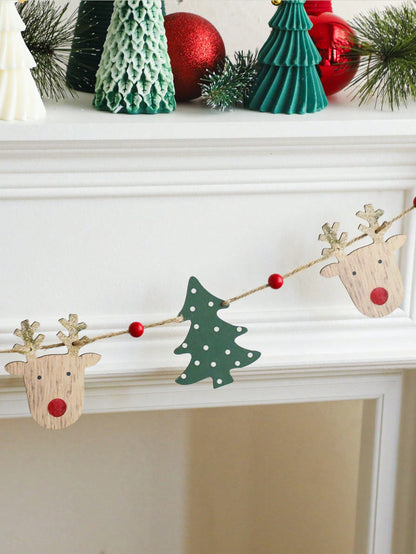 reindeer Christmas tree garland - photo 7