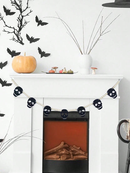 black felt skull garland - photo 7
