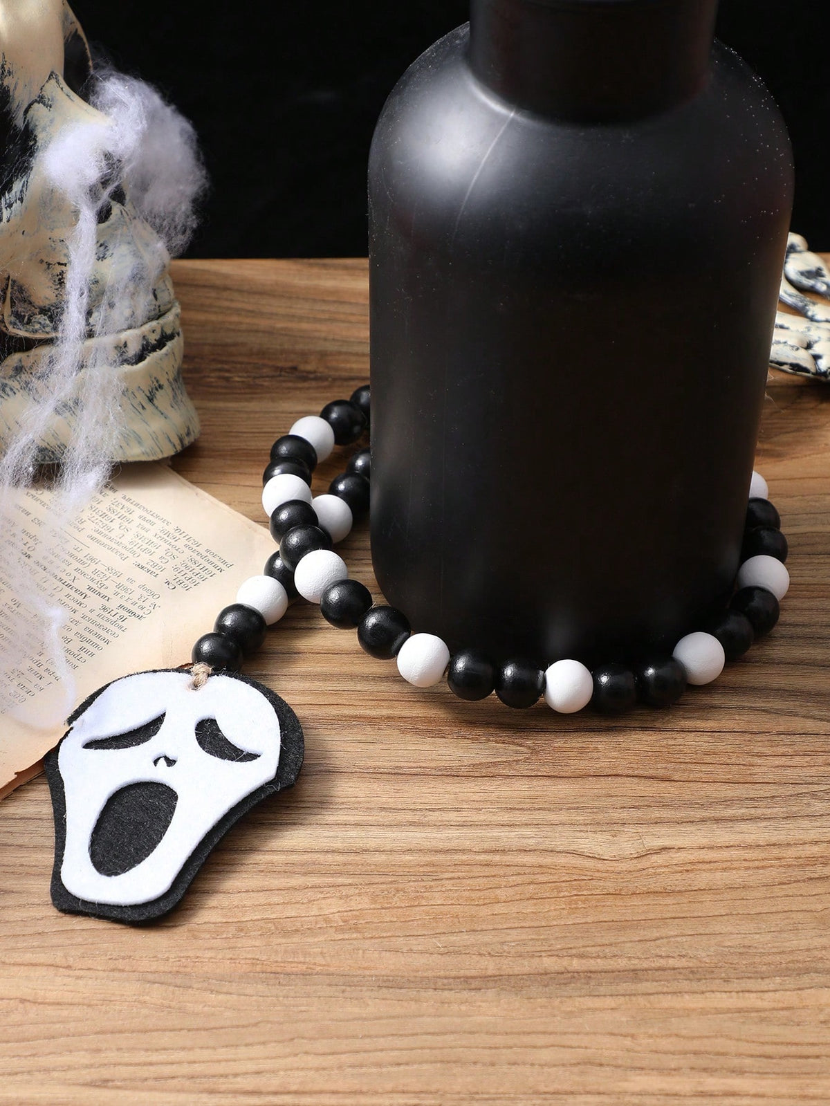 ghost face beaded garland - photo 6
