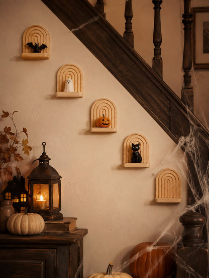 arch floating wall shelf - photo 6
