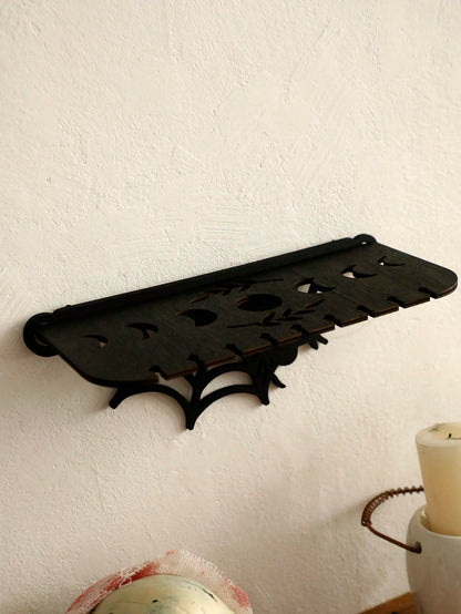 spiderweb gothic wall shelf - photo 6
