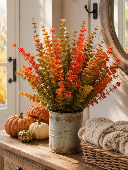 fall artificial flower bush - photo 7