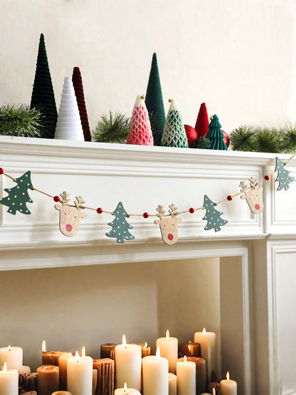 reindeer Christmas tree garland - photo 8