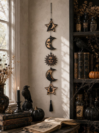 celestial sun moon hanging decor - photo 7