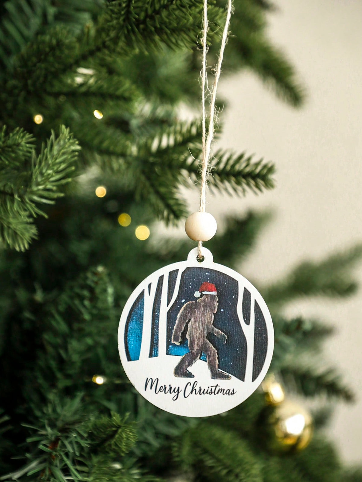 Bigfoot Christmas ornament - photo 8