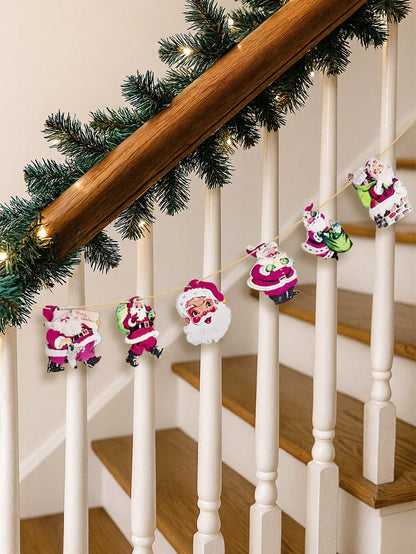 vintage Santa Claus garland - photo 7