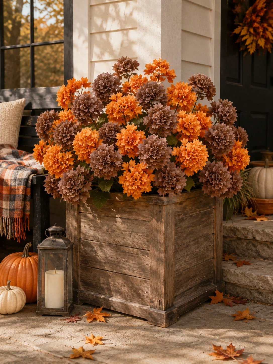 artificial hydrangea stem fall - photo 7