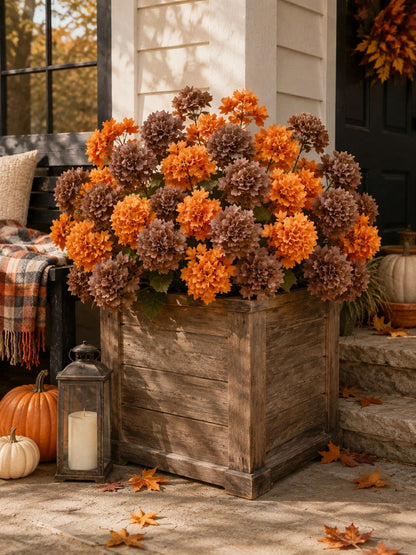 artificial hydrangea stem fall - photo 7