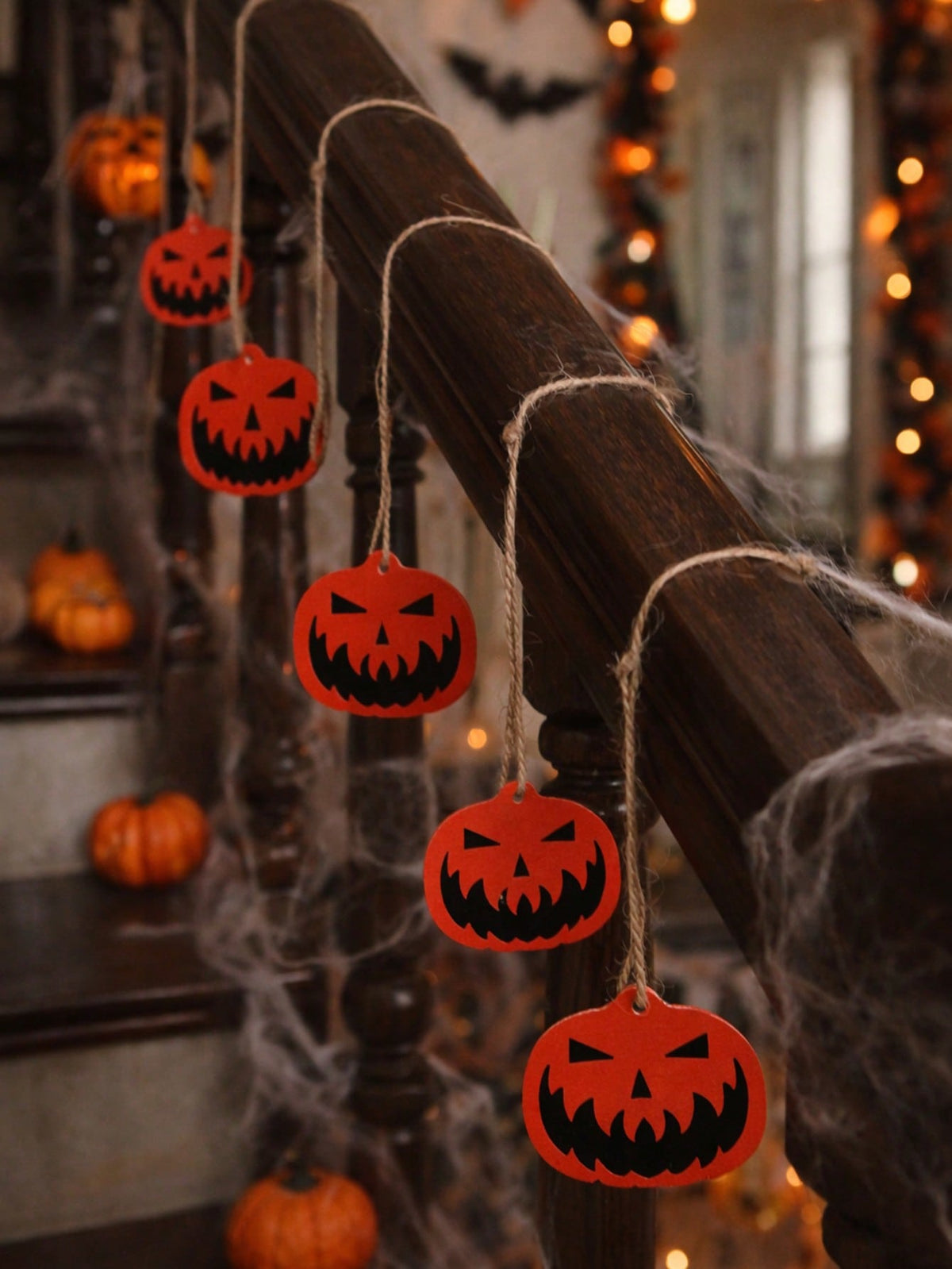 jack-o-lantern hanging ornaments - photo 7