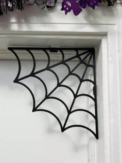 spider web door corner decor - photo 7