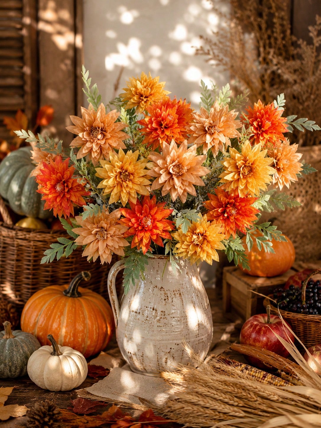 artificial dahlia stem fall - photo 7