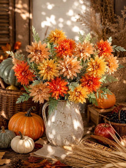 artificial dahlia stem fall - photo 7