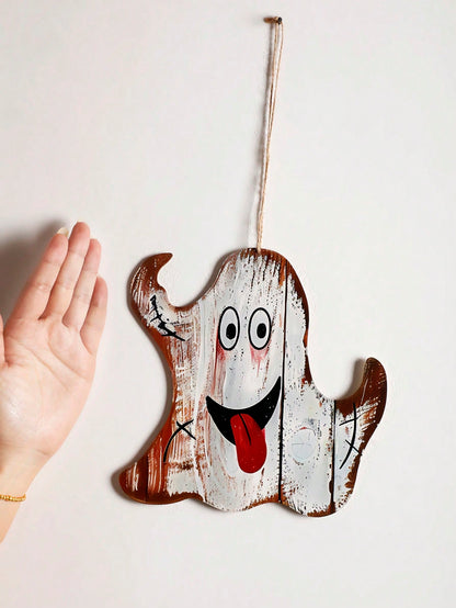 vintage ghost hanging sign - photo 7