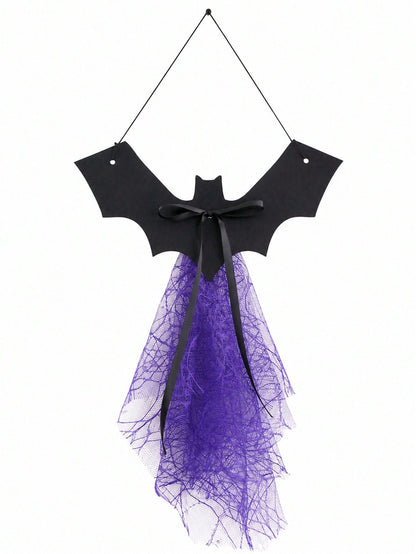 bat door hanger purple tulle - photo 7